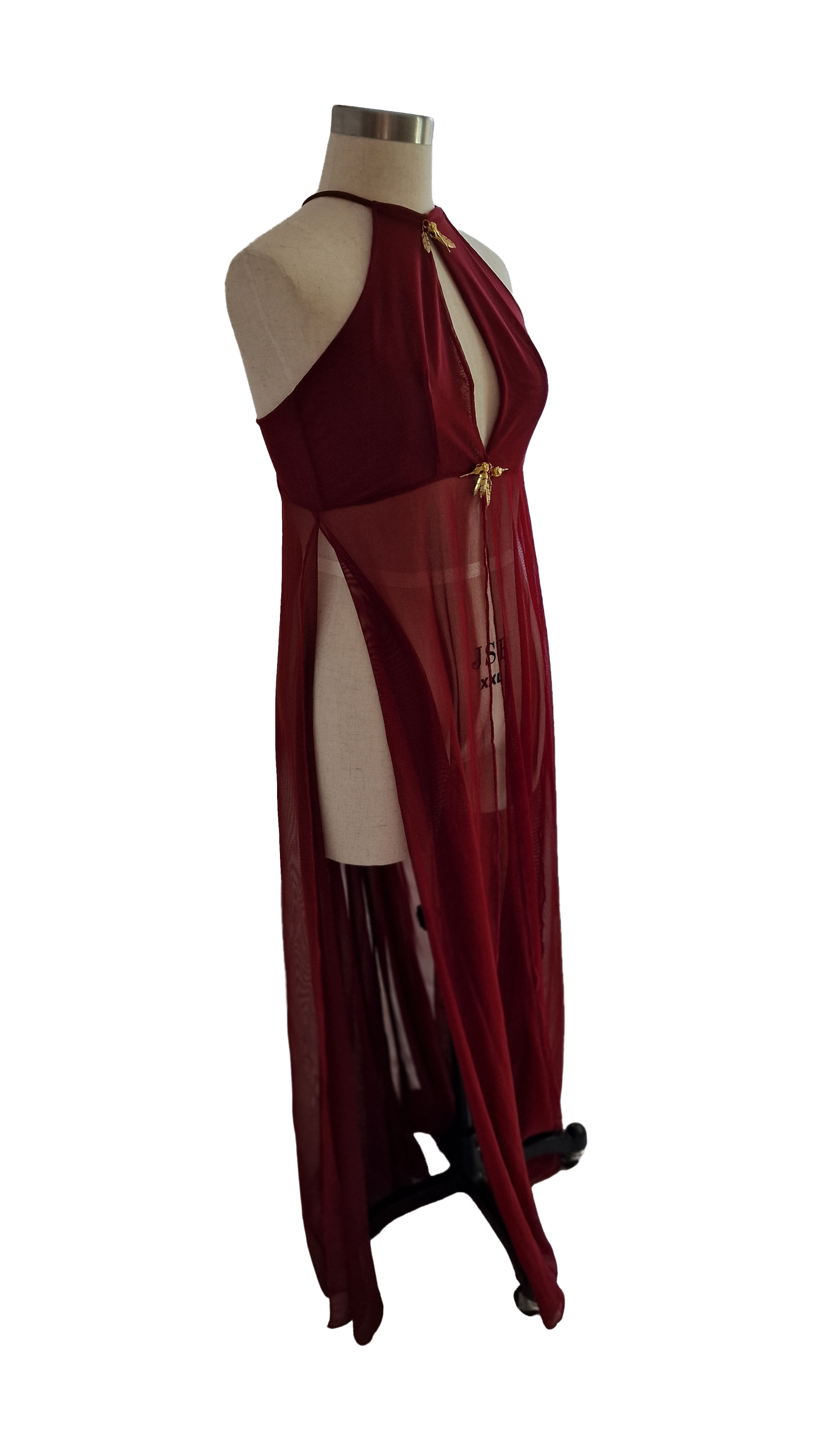 The Boann Project: Front Closing Halter Negligee